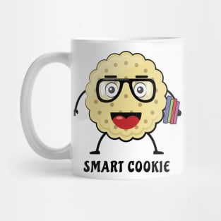 Smart Cookie - Funny Cartoon Illustration Mug